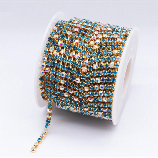 Thousand Choices Offered Eco-Friendly Ab Crystal Roll Home Parties DIY Decorate with Glass Cloth Plastic Materials Supplies