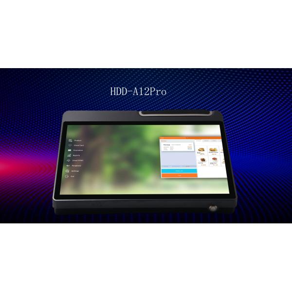 12.5 Inch Android POS Terminal with Built-in Thermal Printer and 2D Barcode Scanner