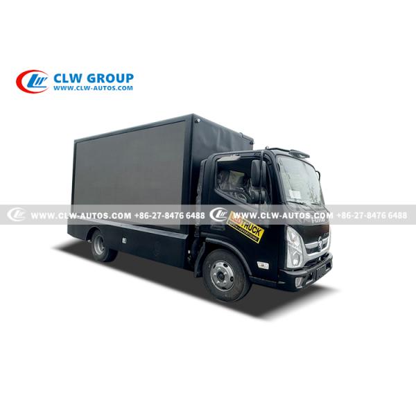 Foton Aumark Euro III Outdoor Mobile LED Advertising Billboard Truck with Performance Stage
