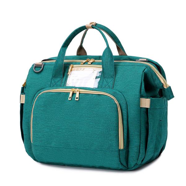 OEM Flap Nappy Large Capacity Backpack Diaper Bag 40*19*32CM