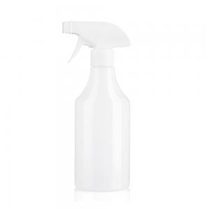 China White 500ML PET Plastic Trigger Spray Bottles For Household Cleaner wholesale