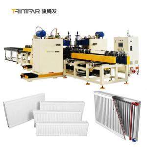 China Power Transformer Automatic Welding Machine Pressed Steel Radiator Panel Production Line wholesale