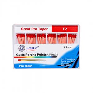 China Pro Taper Dental Absorbent Root Canal Gutta Percha Points wholesale