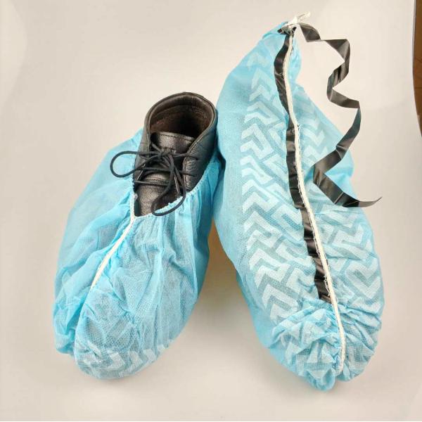 Laboratorial Clean Room Shoe Covers , Anti Static Non Woven Shoe Cover