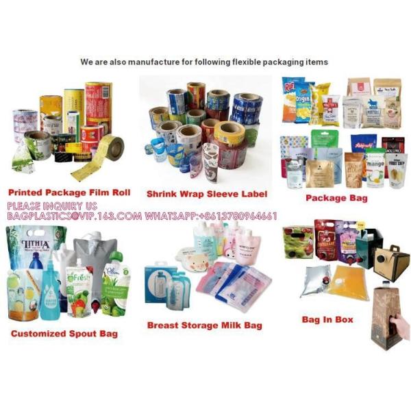 Bag In Box Liquid Gel Sanitizer Soap Refill Pouch Custom Biodegradable Kraft Paper Pouch For Food Spout Bag