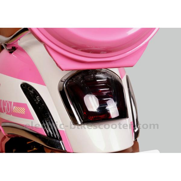 60V 500W Pedal Assisted Electric Scooter 14" 45km/H Brushless Motor Moped Classic Vespa