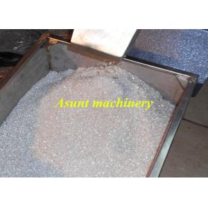PLC control automatic PET bottle flakes recycle granules extrusion machine