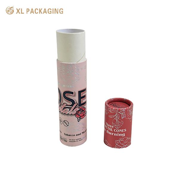 XL Packaging Custom Packaging Box Cylindrical Skin Care Cosmetics Packaging Balm Lipstick Paper Tubes with Matt Lamination