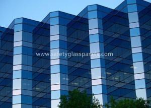 China 12.38mm Low E Laminated Safety Glass for Curtain Wall , Door and Windows on sale