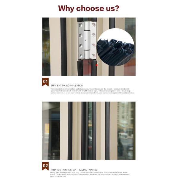 Partition Fence 1.85mm 3200mm Aluminium Bifold Doors