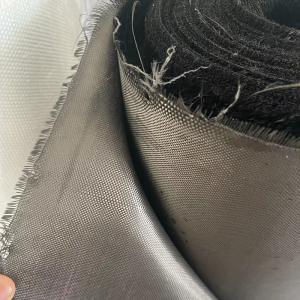 500C High Temperature Fiberglass Cloth Temperature Resistant And Flexible Black