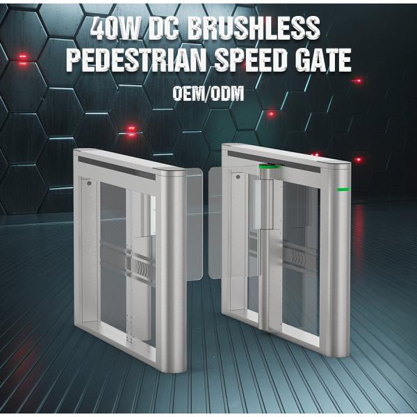 Full Automatic Bidirectional Swing Barrier Turnstile IP54 Access Control Swing Gate