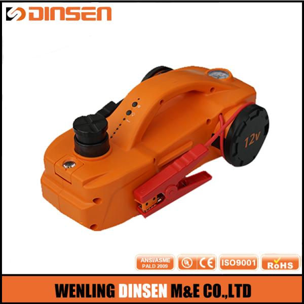 Battery Powered Cordless Hydraulic Jack With 12V Jump Starter