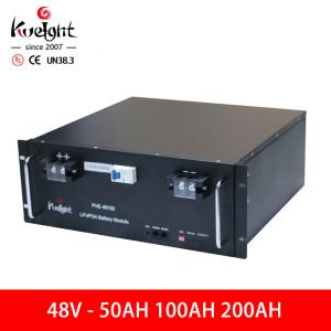 50ah Lifepo4 Battery Pack 48v 200ah Lithium Ion Battery Module
