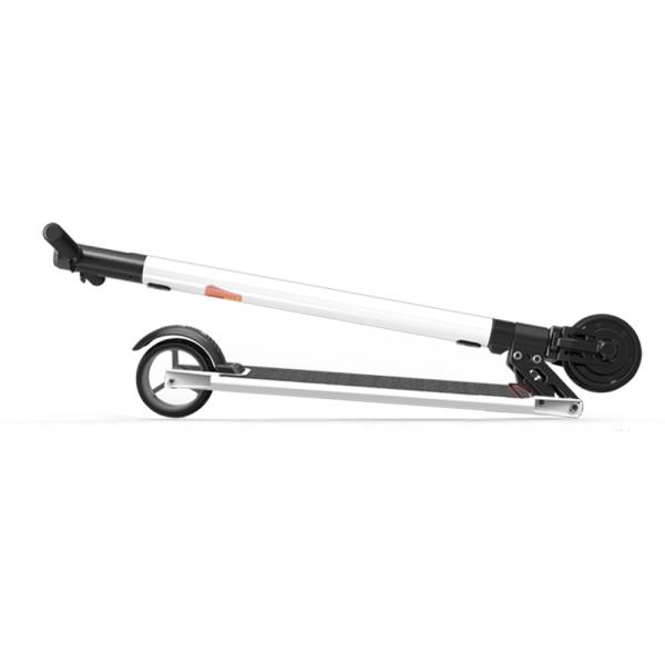 Portable Lightweight Electric Scooter , Electric Kick Scooter Aluminum / Carbon Type
