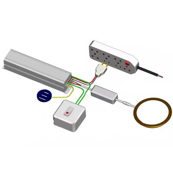 90-100lm / W Rechargeable Emergency Led Light Battery Powered Led Panel Lighting