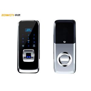 China Smart Anti Theft Thumbprint Biometric WiFi Door Lock wholesale
