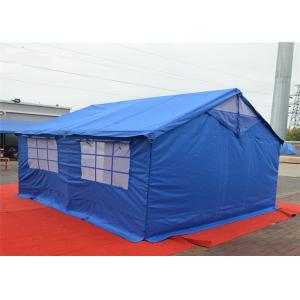 China PVC Cover Emergency Survival Tent , Fireproof Lightweight Emergency Shelter wholesale