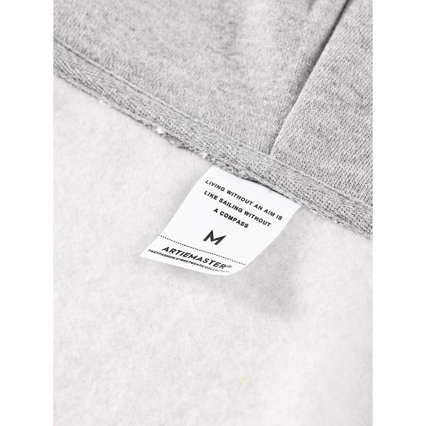 Zip Up Heavyweight Cotton Hoodie Cropped Winter Polyester Solid Male Black