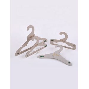 China Recycled Kids Clothing Paper Hanger Cardboard Baby Clothing Hangers Custom Printing wholesale