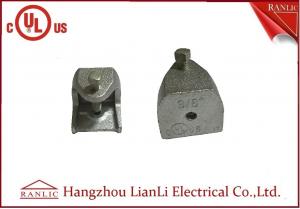 China 3/8 1/2 Malleable Iron Beam Clamp WIth Square Head Screw / NPT Thread Rod Threads on sale