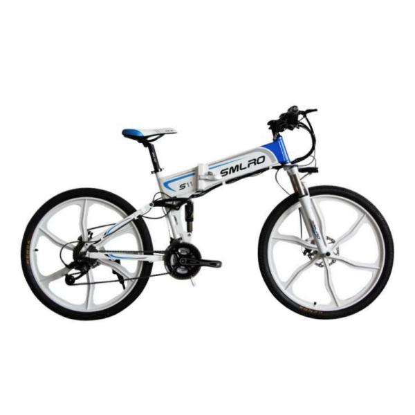 SMLRO Folding 26 Electric Bike With 13AH Lithium Battery 1.95 Width