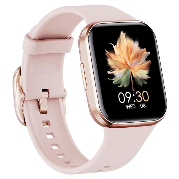 Quality IP67 1.65 Inch Bluetooth Calling Smartwatch Q23 Square Shape Smart Watch Color Screen for sale
