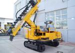 50M Depth Hydraulic Photovoltaic Pile Hole Drilling Rig Crawler Mounted Low
