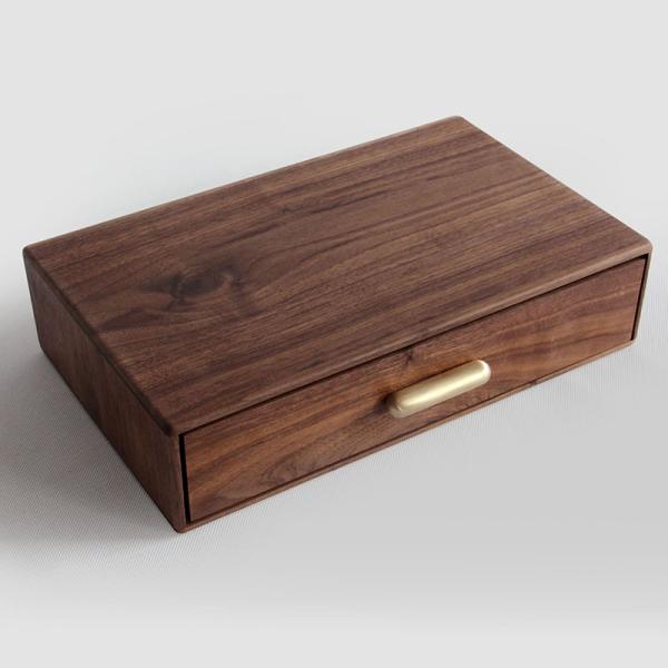 Ultralight Handmade Wooden Box Packaging Stable Mildewproof For Jewelry