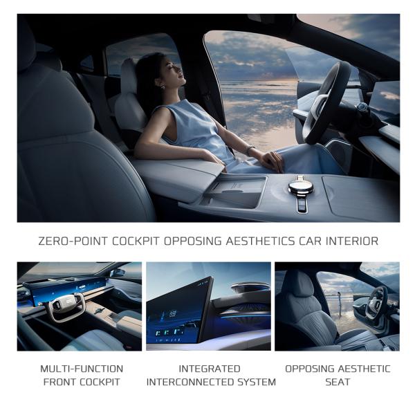 2024 Geely Galaxy E8 5-Door 5-Seater Electric Auto 100% Energy Vehicle with Left Steering Sedan Used Electric Car Sale