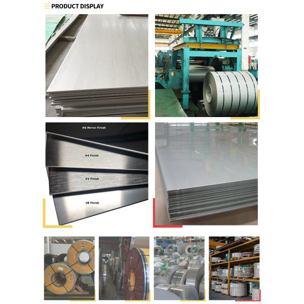 304 2D Cold Rolled Stainless Steel Plate Sheet Welding Ss316L 0.9 Mm Steel Sheet