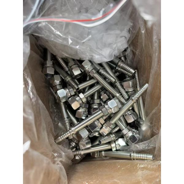 Standards Carbon Steel Hydraulic Hose Fittings For Different Size Inch And 6mm Big Oil Pipe Joint Steel Brake Line Adapters