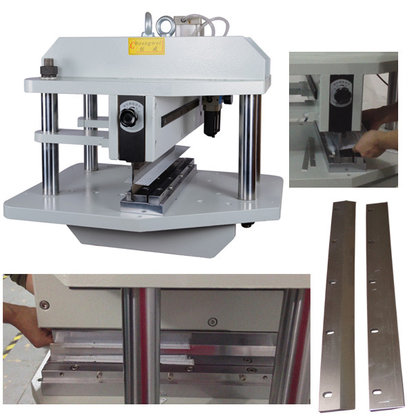 Customizable Pneumatically Drive 3.5mm PCB Depanelizer