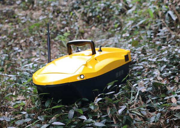 Quality Yellow bait boat gps DEVC-113 Model 6V / 10AH Power Supply 1-2 M/S Sailing Speed for sale