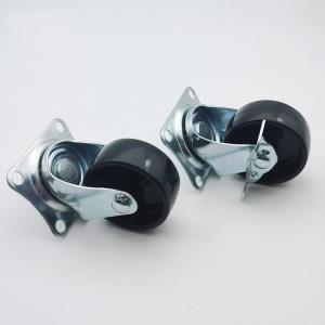 Hreaded Stem Caster Wheel 2.5" Diameter Heavy Duty Adjustable Casters Customizat