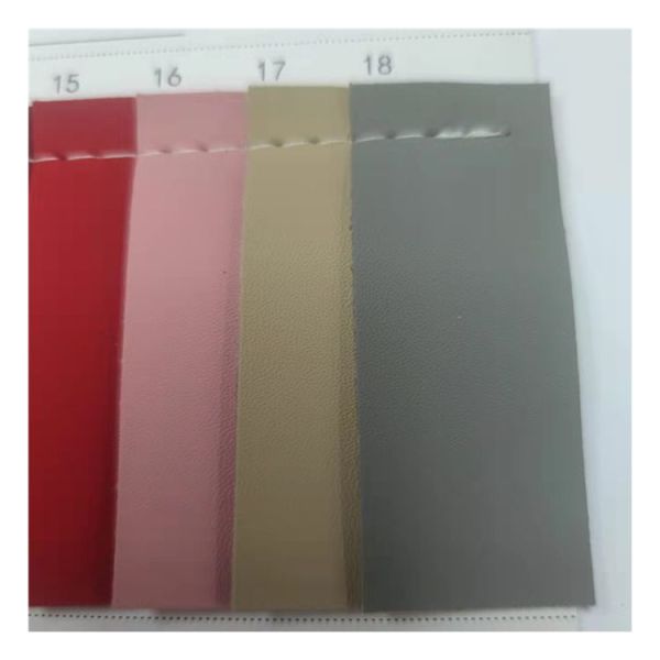 High Quality Eco Friendly Synthetic Faux Pvc Pinhole Pattern Leather Fabric for Car Sofa
