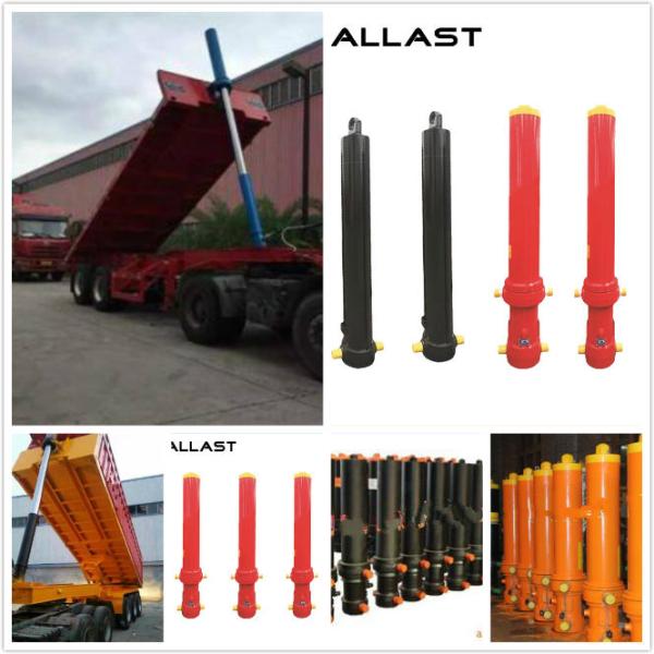 Dump Truck Hydraulic Cylinder 841221000 HS Code ISO 9001 Certification