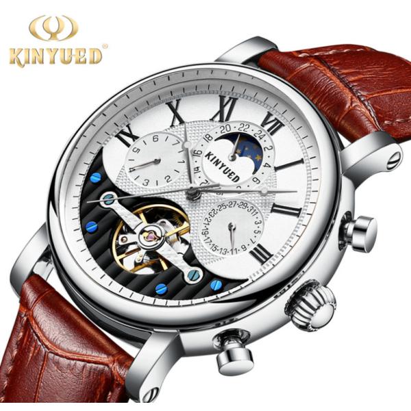 High Hardness Automatic Mechanical Watch 42mm Dial Diameter High Refraction