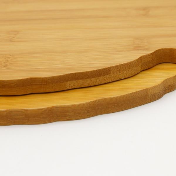 Kitchen 345mm X 300mm Wooden Bamboo Cutting Board Animal Shape