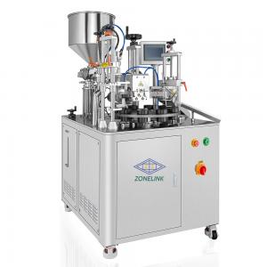 China New design cosmetic plastic soft filler sealer cleaning cream tube filling machine for lotion wholesale