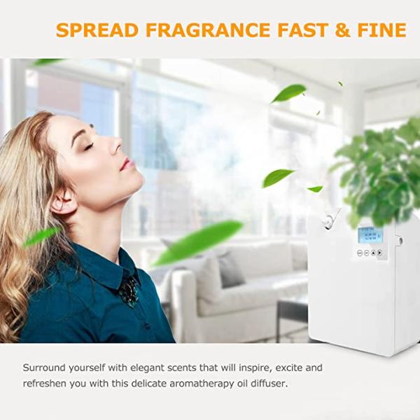 HOMEFISH Hotel HVAC Scent Machine Diffuser 300ml Customize Logo
