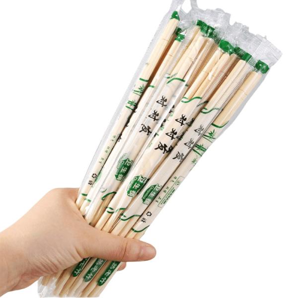 Convenient and Eco-Friendly Disposable Bamboo Round Chopsticks for Household