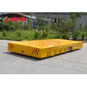 Large Table Electric Trackless Transfer Cart For Material Moving Customized