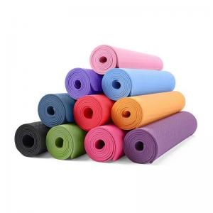 China 183*61*0.6cm Exercise Yoga Mat EVA Material Foam Yoga Mat Eco Friendly wholesale