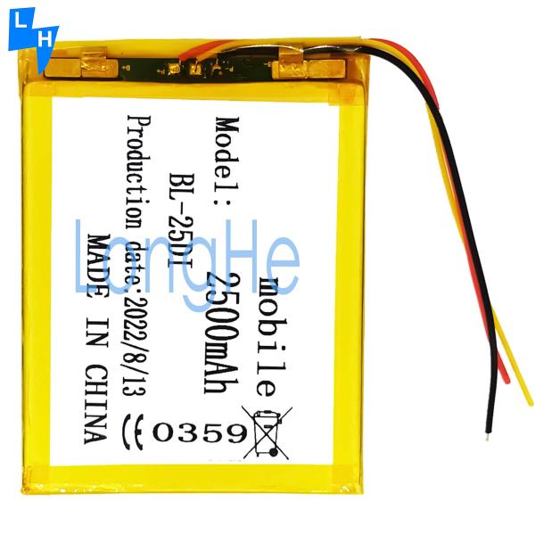 Original BL-25DI High Capacity Mobile Phone Li-ion Battery for ITEL it1516 Tablet Pad