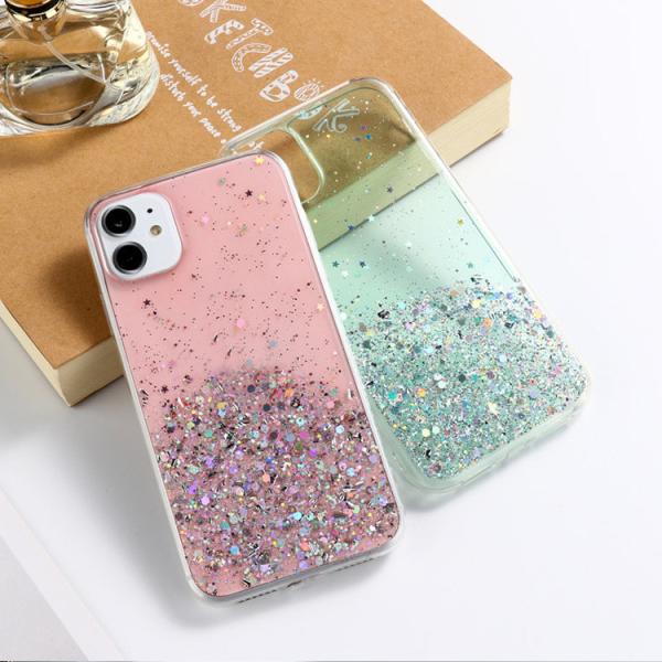 Ultra Slim Shockproof Phone Cases Glitter Power Flexible For Iphone 12