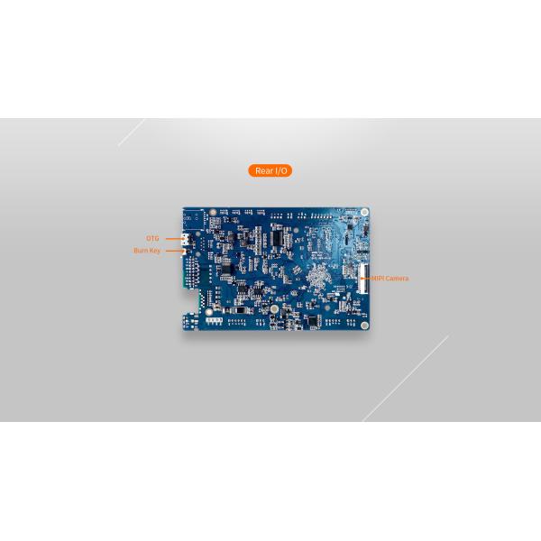 120mm x 80mm Smart Face Recognition Access Control Board with 128GB ROM + 4GB RAM