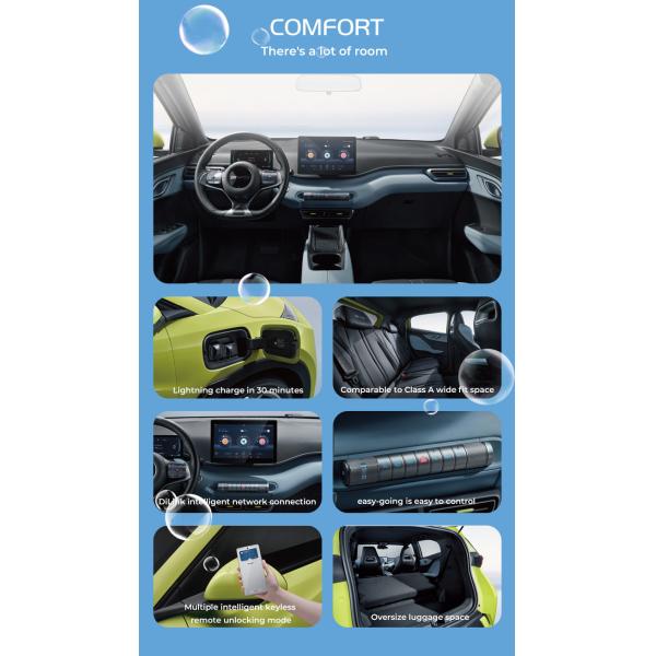 BYD Seagull EV Hatchback MINI Electric Car Range 405KM For Urban Transportation