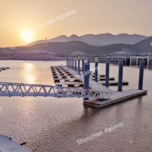 China Marine Floating Finger Dock Residential Floating Docks Aluminum Floating Fishing Piers wholesale