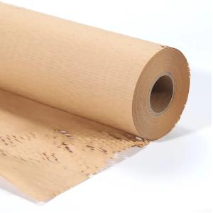 Eco Friendly Buffer Kraft Wrapping Paper Cushion Void Filling Roll